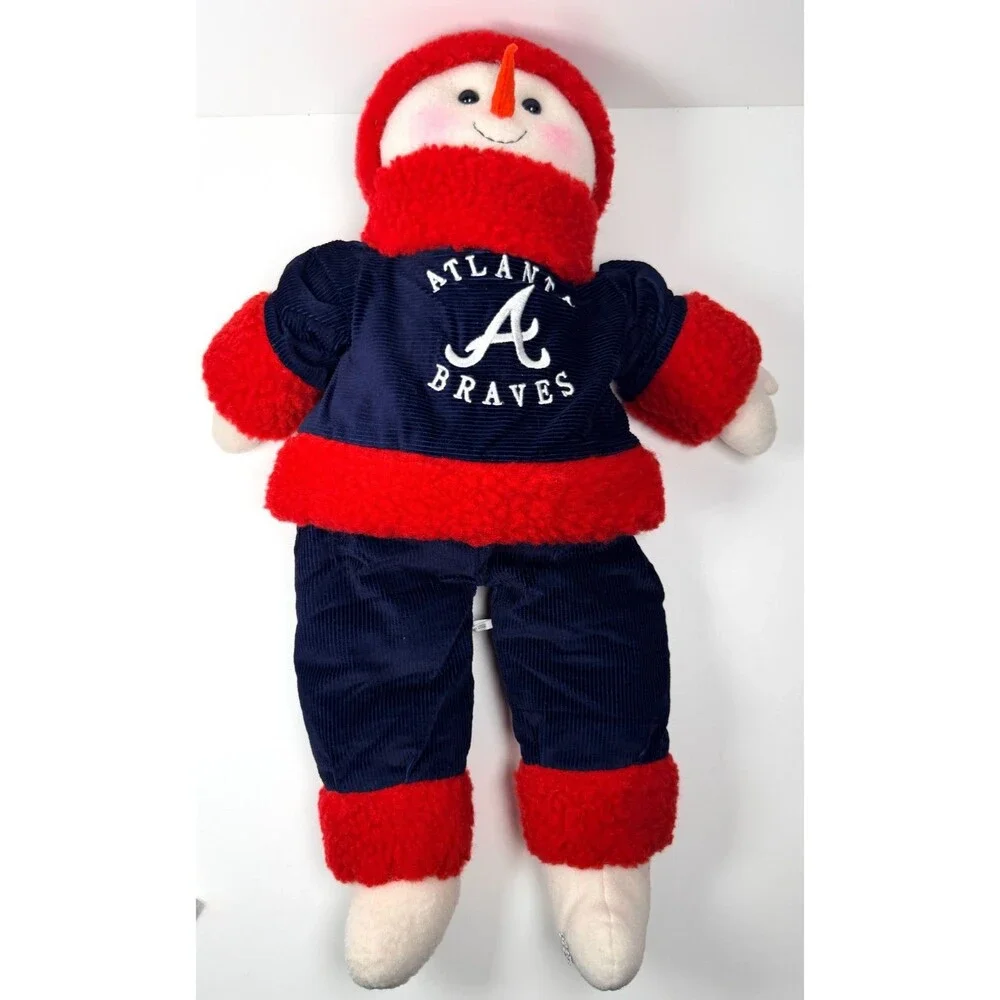 Atlanta Braves 2002 Collectable Snowman 24